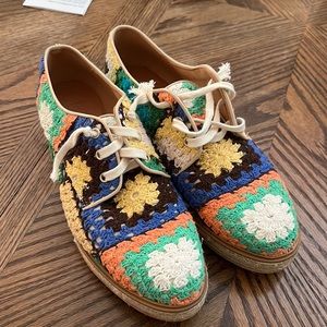 Crochet Kanna Shoes size 39